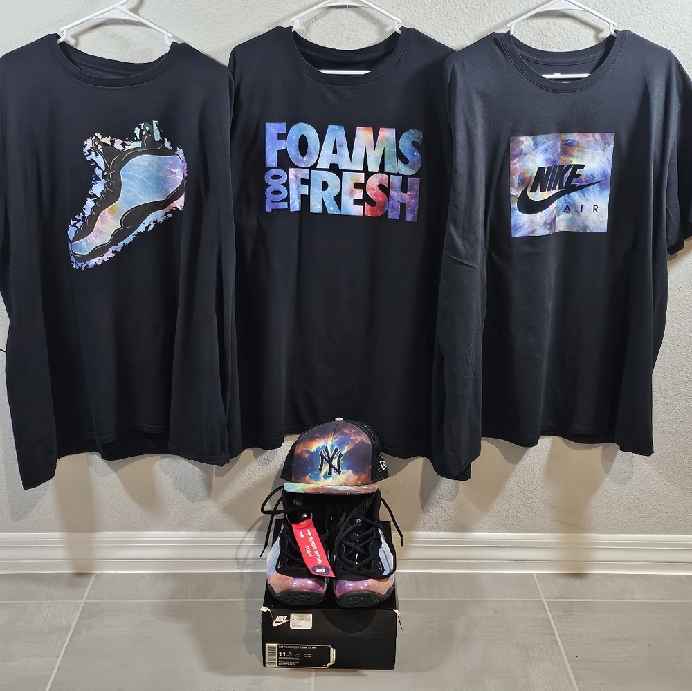 Big Bang Size 11.5 Foamposites (Worn Twice) 100%, Comes With The Original Purcha